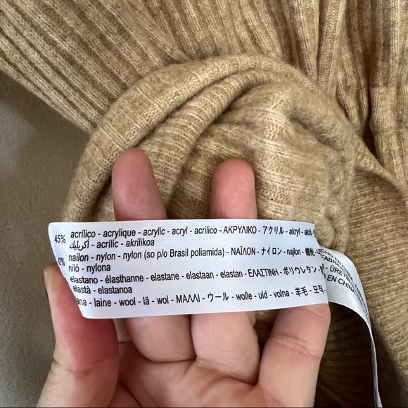 NWT Bloggers Favorite Zara Knit Romper with Hood sz s - Picture 6 of 6